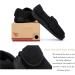 Diabetic Walking Shoes for Fat Swollen & Wide Feet - Adjustable Unisex Black (Men 11.5 - Buy Online on GoSupps.com