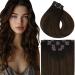 Vivien clip in Extensions real hair Remy extensions clip in real hair ombre extensions real hair clip darkest brown to light brown #2/8/2 35cm 120g/7pcs 14 inch-120g clip 1-1 CP #2/8/2