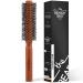 The Beary Bro I Men Men Bart -Rundbrush smooth and blow -dry I beard brush for the man with a beard F hnbrush with special knobs i hair brush for medium to long hair - large 40mm 3. Large 40mm