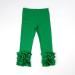 Hoolchean Girls Cotton Ruffle Leggings - Size 6-12 Months, Green - Buy Online on GoSupps.com