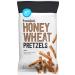 Amazon Brand - Happy Belly Braided Honey Wheat Pretzels, 12oz