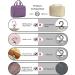BAGSMART Large Hanging Toiletry Bag for Women - M Purple - Buy Online on GoSupps.com