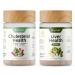 Snap Supplements Cholesterol Health + Liver Health Support Supplements 60 Vegetarian Capsules Each
