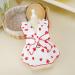 Shenrongtong Puppy Dresses for Small Dogs | Cute Strawberry Print Dog & Cat Clothing | Stylish Litter Clothes for Girls - Buy Online on GoSupps.com