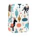 Lipstick Case Leather Lip Gloss Lipstick Organizer with Mirror Mini Lipstick Holder Bag Cactus Funny Llama B541t0sqtf