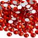 Yantuo Rhinestones Flat Back Red ss16 1440pcs  Lt.Siam 4 mm Round Glue Fix Diamond Stone  Spark Glitter Gems for DIY Bling Project Nail Art Craft Deacorations SS16 light siam