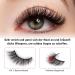 3D False Eyelashes Set - Vegan Reusable Handmade Soft Cotton Cat Eye Lashes for Natural Volume | Long Crossed Extensions - XY10 - Buy Online on GoSupps.com
