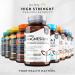 Nutravita Super Strength 1480mg Magnesium Citrate Capsules - 180 Vegan Capsules, High Absorption Premium Supplement, 90 Days Supply - Made in the UK - Buy Online on GoSupps.com