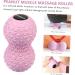 Clispeed Peanut Massage Ball - Double Lacrosse & Muscle Roller for Foot Neck & Fitness | International Shipping - Buy Online on GoSupps.com