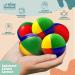All Kids United Juggling Balls Set - 5 Professional Soft Balls for Beginners & Advanced | Jute Bag & Free Training E-Book - Buy Online on GoSupps.com