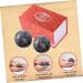 Minkissy 6-Piece Natural Jade Fitness & Rehabilitation Balls | Massage & Trigger Balls for Seniors | Baoding Health Balls for Elderly Wellness - Buy Online on GoSupps.com