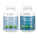 Magnesium Malate 400mg + Magnesium Glycinate 400mg - High Absorption & Highly Bioavailable Bundle - 270 + 270 Vegetarian Tablets