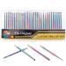 Mesee 30 Pieces Nail Drill Bits Set Tungsten Carbide Electric Nail Files Colored Titanium Coated Drill Bit Burrs for Acrylic Gel Manicure Pedicure Nails Polish Cuticle Removal