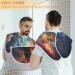 Milky Way Starry Night Beard Bib Apron - Ultimate Beard Hair Catcher for Men | Perfect Gift for Fathers Day Anniversaries & Christmas - Includes 2 Suction Cups - Buy Online on GoSupps.com