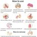 20PCS Semi Cured Gel Nail Strips | Full Cover Waterproof Nail Wrap Stickers | UV/LED Lamp Required | Colorful Bling Design - Buy Online on GoSupps.com