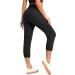 SPECIALMAGIC Women's Black Capri Jogger Pants | Loose Fit Drawstring Waist | Side Pockets | X-Large - Buy Online on GoSupps.com