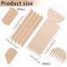 400 Pack Assorted Wooden Wax Sticks for Hair Removal and Craft Projects - Buy Online on GoSupps.com