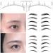 1 Roll Eyebrow Ruler Stencil Sticker Disposable Brow Ruler Transparency Eyebrow Sticker Clear Plastic Eyebrow Measuring Tool for Makeup Tool - Buy Online on GoSupps.com