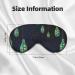 Under The Night Sky Print Unisex Sleep Mask - Double-Sided Eye Mask for Sound Sleep & Skin Care - Ideal Gift - Buy Online on GoSupps.com