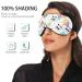 Haskirky Light Blocking Eye Mask - Breathable & Adjustable for Adults, Perfect for Travel, Yoga, Meditation & Office - Deep Sleep Mask with Comfortable Fit - Buy Online on GoSupps.com