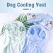 Winmany Cooling Vest for Dogs - Summer Sleeveless T-Shirt Quick-Drying Sun Protection Outfit for Small Medium & Large Dogs (Small Green) - Buy Online on GoSupps.com