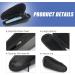 Skycase 2-Piece Hard Travel Suitcases for Men's Razors - Compatible with Braun Series 3/5/7/9 - Durable Protection & Storage Solution (L) Black - Buy Online on GoSupps.com