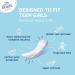 Lil-Lets Teens Liners x 16 - Petite & Slim Pantyliners for Girls & Teenagers | Unscented | Very Light Flow | Breathable & Vegan Friendly - Buy Online on GoSupps.com
