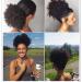 Isheeny Drawstring Ponytail - 35cm Human Hair Extension Afro Real Hair Updo Wig 120g - International Shipping Available - Buy Online on GoSupps.com
