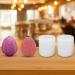 Valentigrl Creative Hobbies 2pcs Reusable Easter Eggs Silicone Mold Baking Mold Cake Pan Biscuit Chocolate Mold Ice Cube Tray Soap Mold White Transparent - Buy Online on GoSupps.com