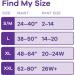 Always Discreet Incontinence & Postpartum Underwear - Size Large, Maximum Absorbency - 17 Count - Buy Online on GoSupps.com