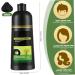 Black Hair Dye Plant Natural 500ml Hair Dye Shampoo White Foam Non-Irritating Hair Care Black Hair Shampoo for Women - Buy Online on GoSupps.com