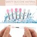 Teaaha 6 PCS Lip Scrub Brush Silicone Lip Applicator Reusable with Caps Silicone Lip Brush Makeup Applicator Beauty Tool Kits for Lipstick Lip Mask Lip Gloss Balm Eyeshadow Lip Scrub Applicator - Buy Online on GoSupps.com