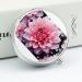 Travel Pill Box Case - 3 Compartment Flower Design Portable Pill Organizer for Purse & Pocket - Buy Online on GoSupps.com