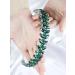Brihasory Green Rhinestone Headband | Wedding Hair Accessories for Brides | Tiaras for Women and Girls | Goddess Costume Hair Decoration | Prom Bridesmaid Gifts - Buy Online on GoSupps.com
