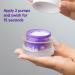 Hismile V34 Colour Corrector Powder | Teeth Whitening & Stain Removal | Purple Tooth Stain Remover - Buy Online on GoSupps.com