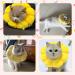 KUDES Sunflower Small Dog Recovery Collar - Adjustable E-Collar for Wound Healing - Elizabethan Collar for Small Pets - Cute Design - Size Small (up to 4lb) - Buy Online on GoSupps.com