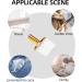 Kuuddker Soft Hair Brush Neck Face Duster Hairdressing Hair Cutting Cleaning Brush for Barber Salon Hairdressing Tools-Gold - Buy Online on GoSupps.com