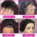 Short Curly Lace Front Pixie Cut Wig for Black Women - 150% Density Human Hair - HD Glueless Pre Plucked 13x1 Lace Front Wig - Natural Black - Buy Online on GoSupps.com