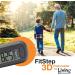 Living247 FitStep 3D Pedometer for Seniors - Easy One Button Step Counter - Buy Online on GoSupps.com