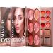 Ensemble de maquillage en forme de livre | Fournitures de beaut pour voyage | Ensemble de palette de maquillage pliable style livre pour femmes adultes d butants utilisation quotidienne pour sortir - Buy Online on GoSupps.com