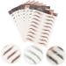Ipetboom 8pcs Imitation Eco Eyebrow Sticker Stickers 4d Eyebrows Beauty Kit Fake Eyebrows 6d Make up Cosmetic - Buy Online on GoSupps.com