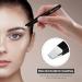 Professional Stainless Steel Slant Eyebrow Tweezer - Precision Hair Remover for Women and Men - Perfect for Eyebrows, Facial Hairs, Chin - New Style Brow Shaping Tool - Black - Buy Online on GoSupps.com