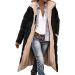 Hanxiulin Plush Oversize Hoodie Jacket for Women - Winter Fleece Coat & Casual Sweat Jacket in Black - Buy Online on GoSupps.com