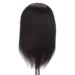 Hairginkgo 100% Real Hair Mannequin Head - Cosmetology & Hairdressing Training Doll with Clamp Stand - Buy Online on GoSupps.com