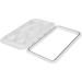ECOTRIC 24 x 14 Deck Marine Access Hatch & Lid | Durable Boat Hatch with Strong 180 Hinge & Recessed Handle | Ideal for Marine, Caravan, RV | White (606mm x 353mm) - Buy Online on GoSupps.com
