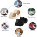 Heel Spur Inserts - 2 Pairs Gel Heel Cushions & Silicone Protectors for Pain Relief - Buy Online on GoSupps.com