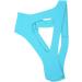 Adjustable Strap Triangular Jaw Support Belt for Snoring Prevention - Sky Blue - Buy Online on GoSupps.com