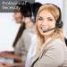 BlueFire Wireless Pro Trucker Headset with Microphone for Phones & Skype - Overhead Earpiece for Call Center & Office Use - Buy Online on GoSupps.com