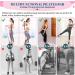 Multifunctional Pilates Bar Kit with Resistance Bands | Portable Home Gym Set for Women | Full Body Workouts | Heavy-Duty Metal Adjustment Buckle | Pink - Buy Online on GoSupps.com