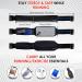 EGOO Water-Repellent Base Belt | Adjustable Rubber Band | Light Sports Hip Pocket for Running Hiking Cycling & Outdoor Activities (Schwarz) - Buy Online on GoSupps.com